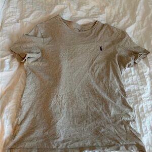 Polo by Ralph Lauren Men's Beige Short Sleeve Tee